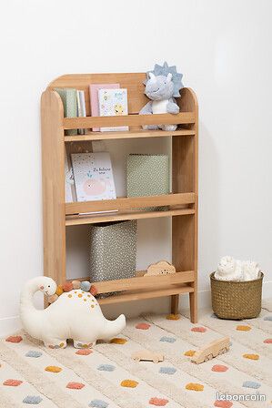 Bibliothèque enfant ROBIN en hévéa NEUVE (image 3)