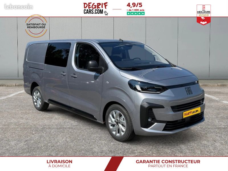Fiat Scudo XL NOUVEAU MOTEUR 2.2 BlueHDi 180 EAT8 CABINE APPROFONDIE 5 PLACES + Pack Premium Conn... (image 7)