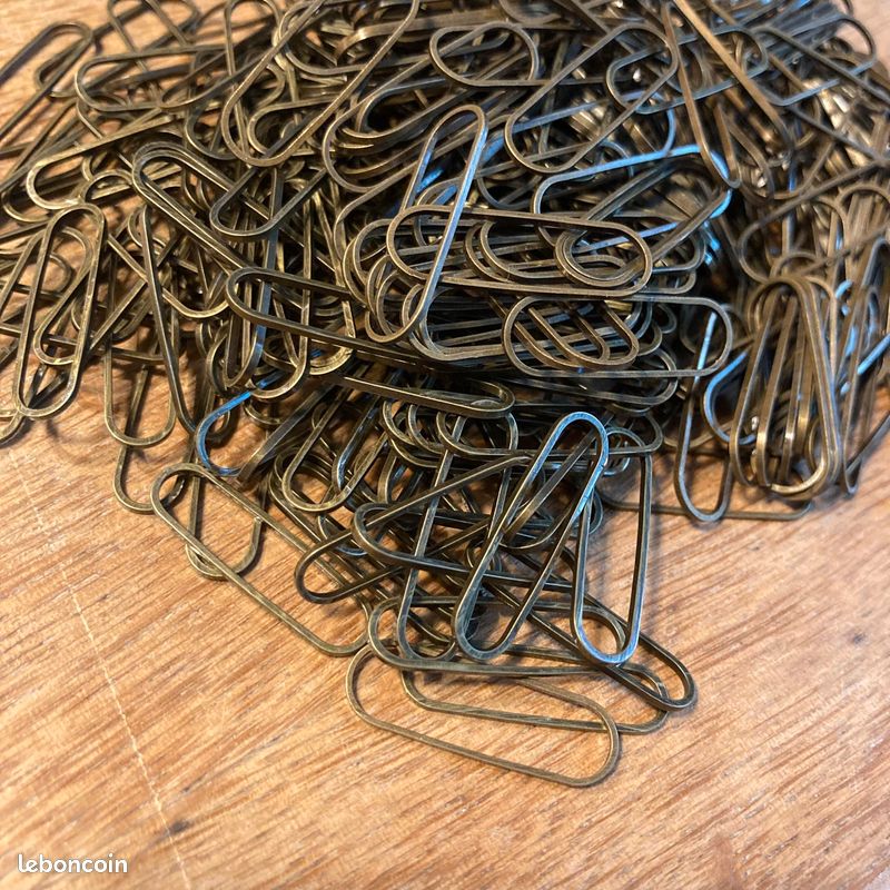 Lot breloques/connecteurs pour création de bijoux (image 2)