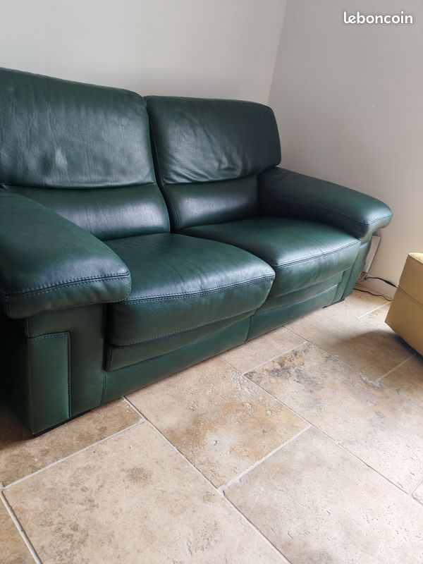Canapé cuir Roche Bobois (image 3)