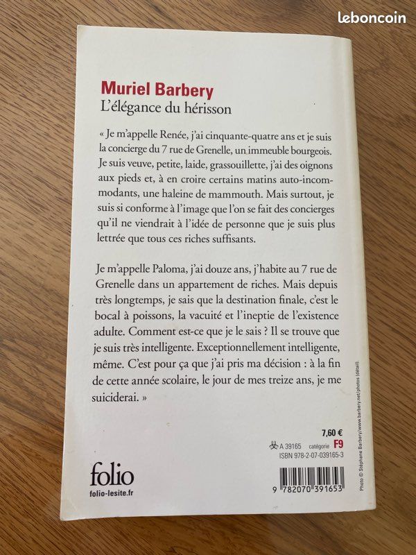 Livre l’élégance du hérisson (image 3)