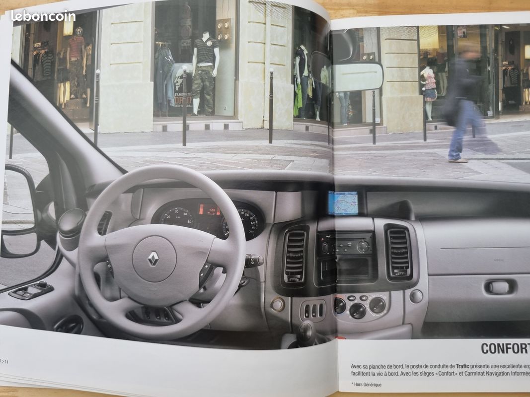 Catalogue publicitaire original d'époque CONCESSIONNAIRE RENAULT TRAFIC juin 2009 (image 5)