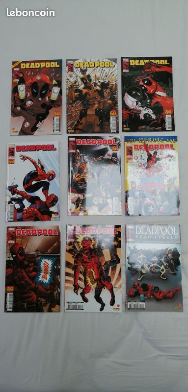 Lot comics Deadpool (Marvel France 2ème série) complet (image 1)