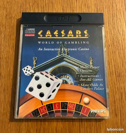 Jeu Vidéo Philips CD-i "Caesars" - Support CD Pour Console CD-i, Classé PEGI 3 - En Très Bon état