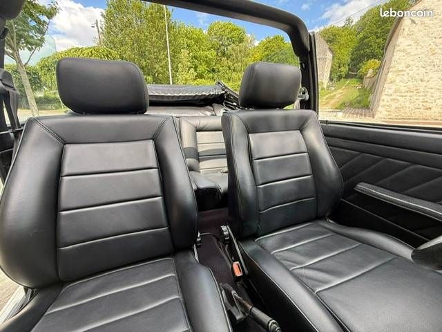 Volkswagen golf 1.6 gli cabriolet karmann entierement restauree 1981 (image 15)