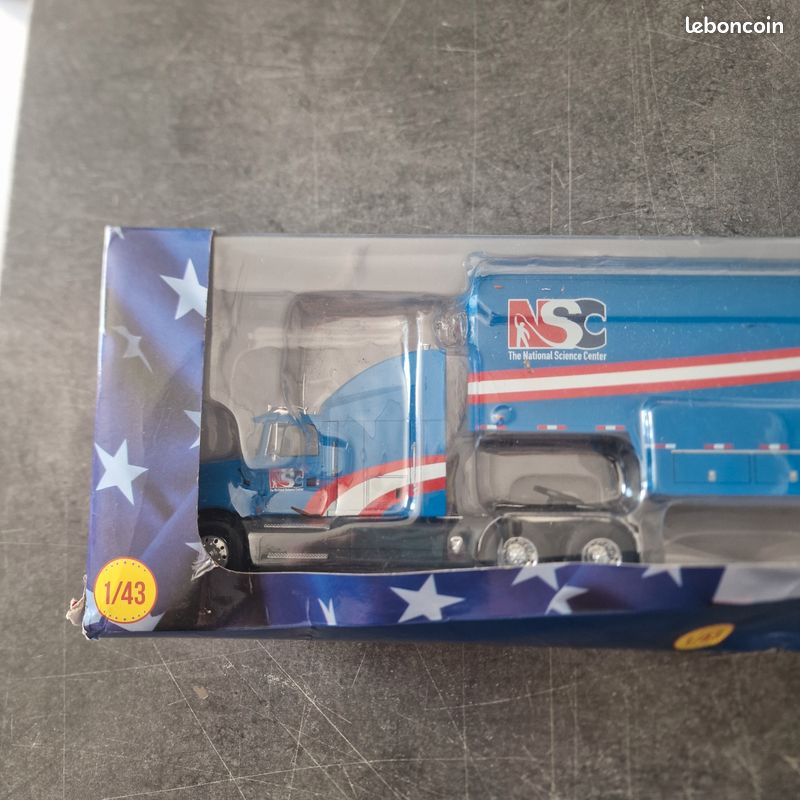 Camion altaya 1/43 Semi remorque d exception - Modélisme