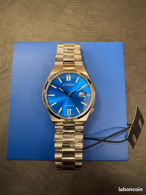 Montre Citizen Tsuyosa Pantone Glowing Blue neuve ref NJ0158-89L - jamais portée (image 1)