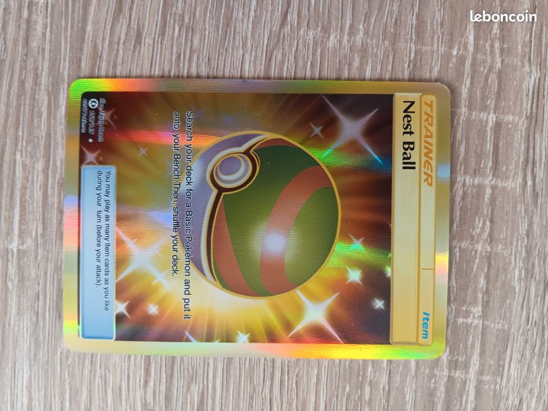 gold nest ball pokemon card Carte or Shuffle your deck afterward. pokémon mint condition golden nest