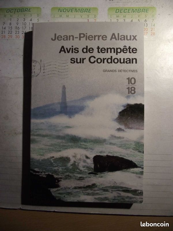 Livre de poche " avis de tempête sur cordouan " (image 1)