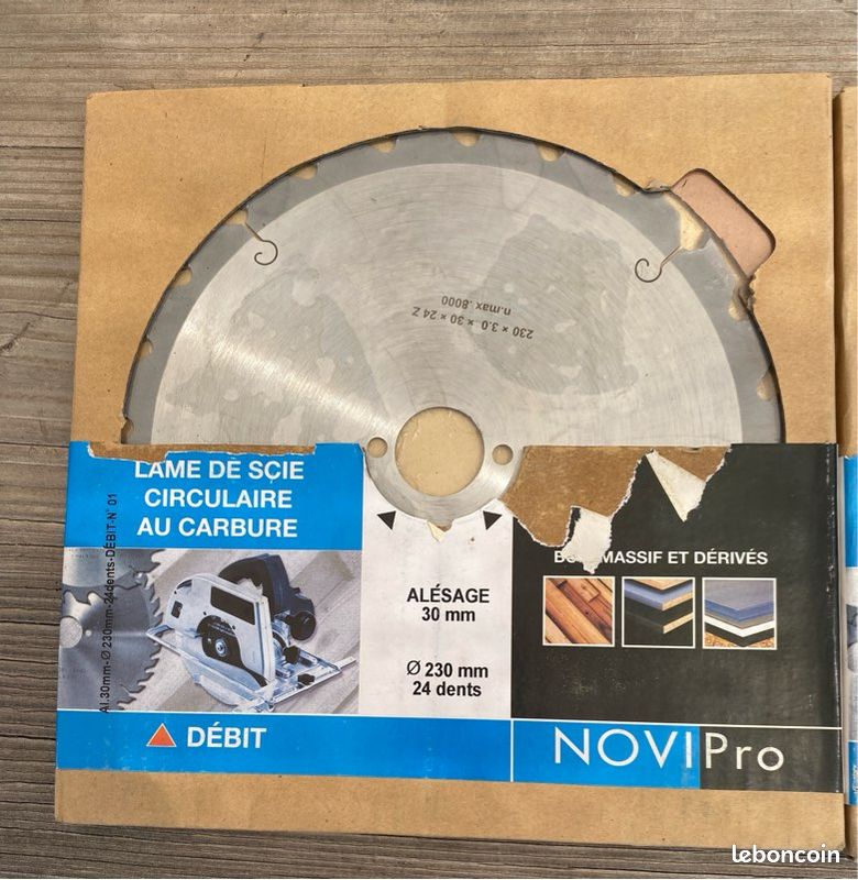 Lames de scie circulaire carbure Novi Pro (image 2)