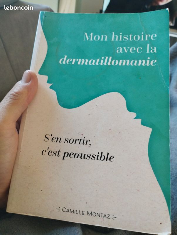 Ouvrage psychanalyse : mon histoire avec la dermatillomanie, s'en sortir c'est peaussible, Camille montaz (image 1)
