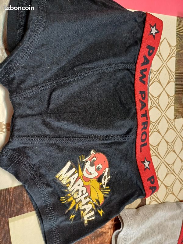 Lot de 3 caleçon patpatrouille et super Mario (image 3)