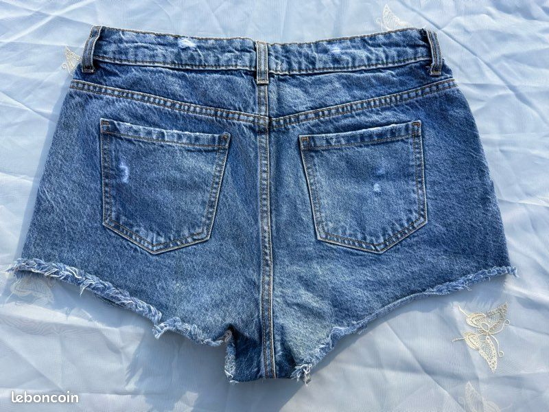 Mini Denim Skirts - plissées boule taille haute en Harajuku - FRISNa