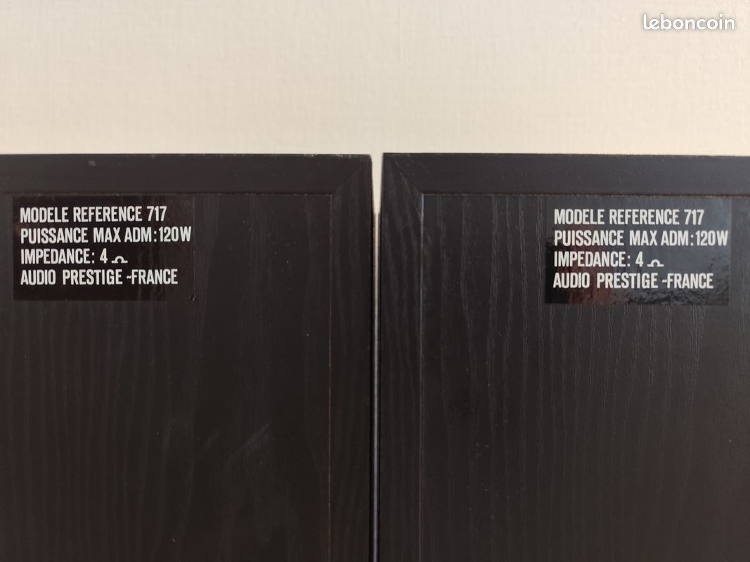 Vds deux enceintes audio Prestige France (image 3)