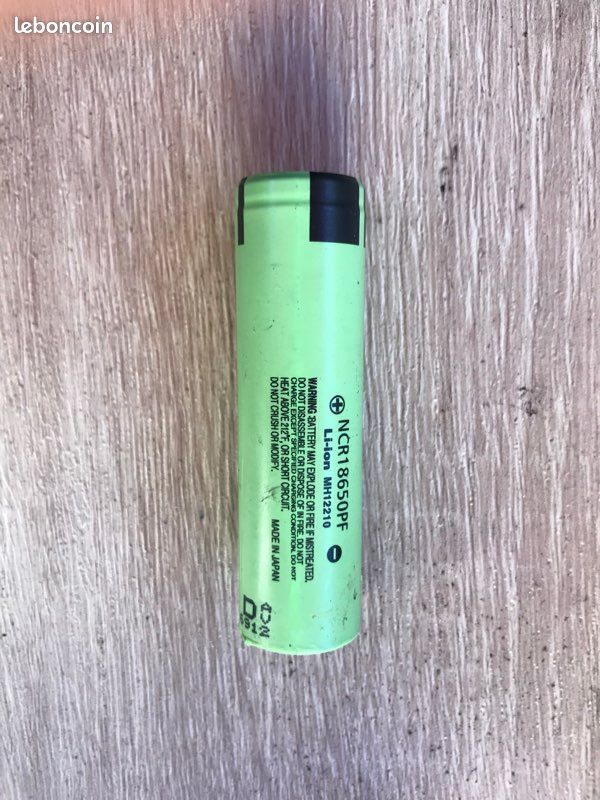 80 piles NCR 18650PF LI-ION (image 1)