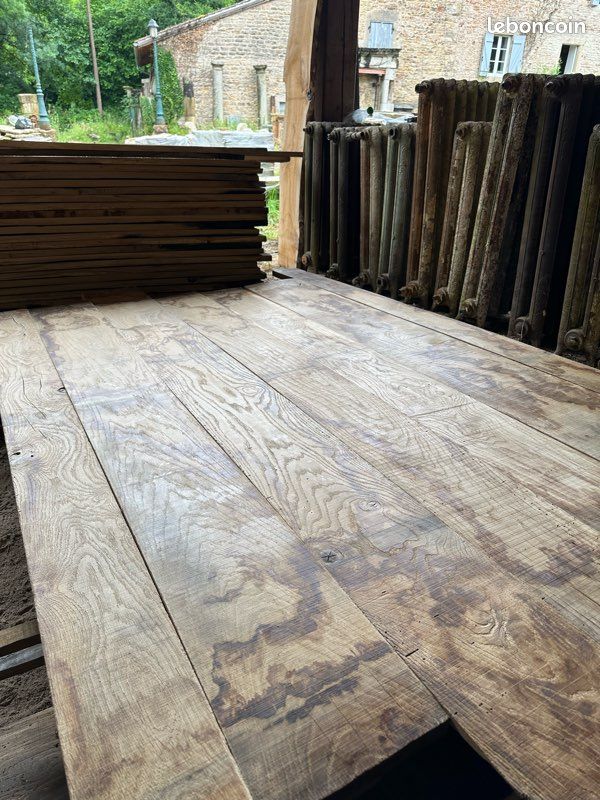 Plancher de chêne grandes lames rustique (image 10)