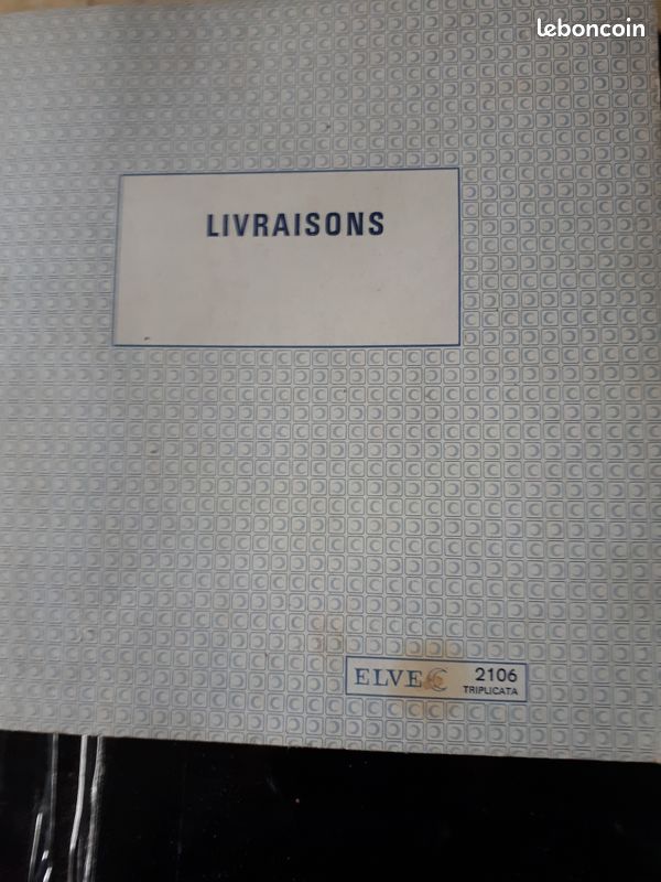 Donne carnet de livraisons neuf (image 1)