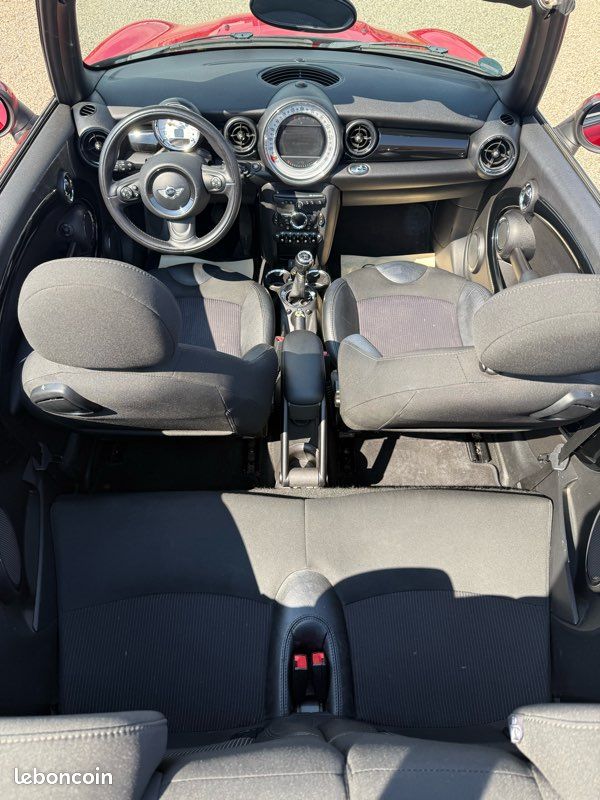 MINI Cooper D 1.6 112cv Cabriolet / Très bon état / Garantie 12 mois (image 8)