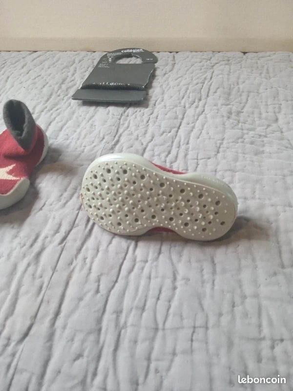 Chaussons bébé antidérapants Collégiens 18/19 (image 16)
