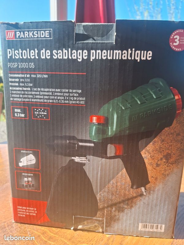Pistolet de sablage pneumatique (image 3)