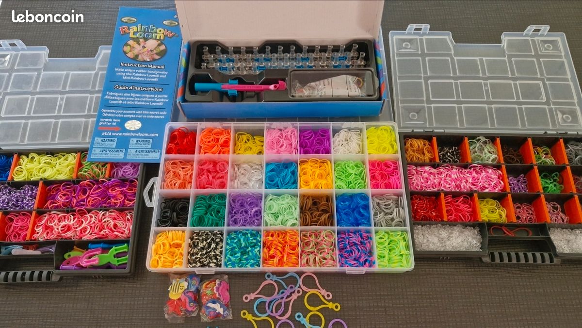 Kit Métier Tiss' Color Wonder Kids - Création Bracelets Élastiques Kit Métier Tiss' Color Wonder Kids - Création Bracelets Élastiques
