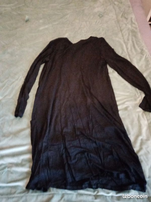 Robe tunique noir femme taille 38 la redoute (image 3)