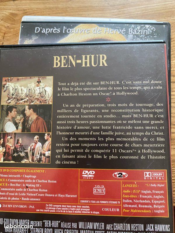 Ben hur dvd (image 2)