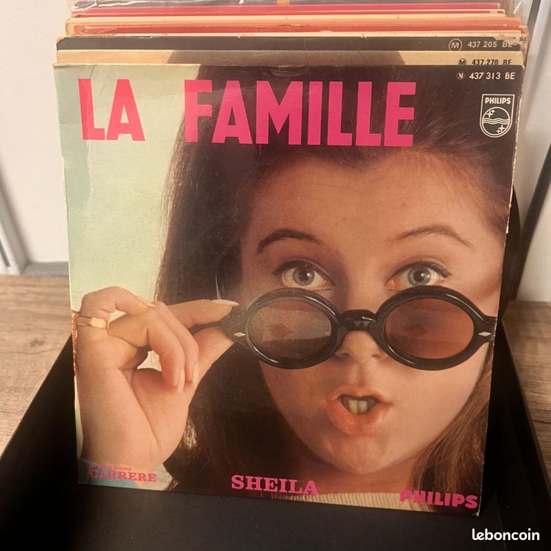 Sheila - La Famille - Vinyl 45 t (image 1)