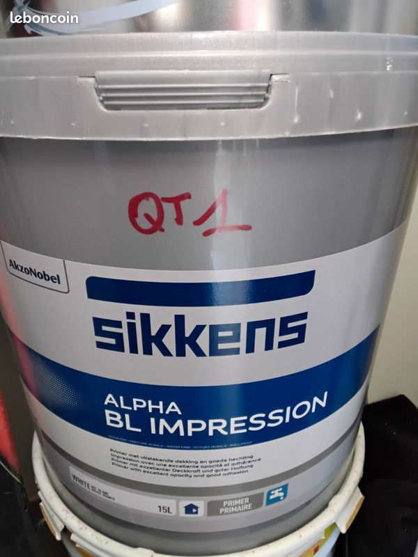 Peinture sikkens alpha impression neuf 10 litres (image 1)