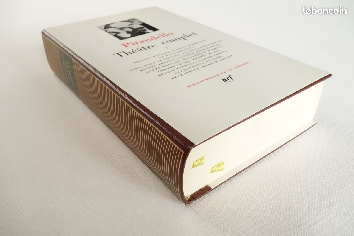 Théâtre complet Tome 1 - Luigi Pirandello - La Pléiade 1977 (image 3)
