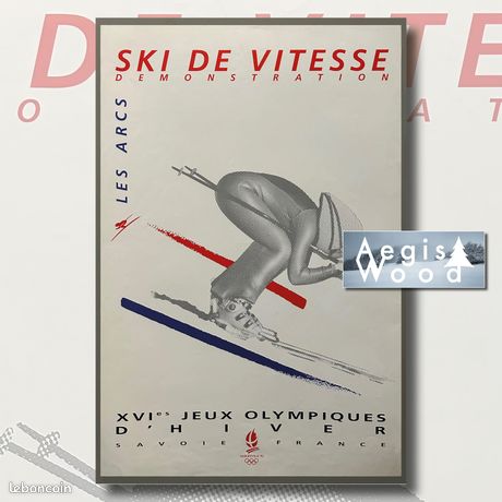 Pin’s Sport Patinage de Vitesse Jeux Olympiques d’Albertville