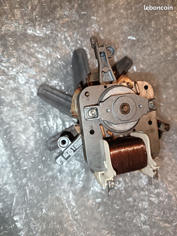 Helice moteur chaleur tournante four ventilé électrique turbine four 10 pales micro ondes cheminée