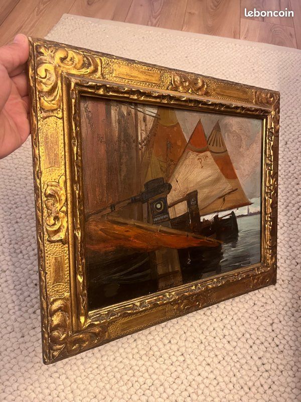 Peinture Georges Berges Venise (image 2)