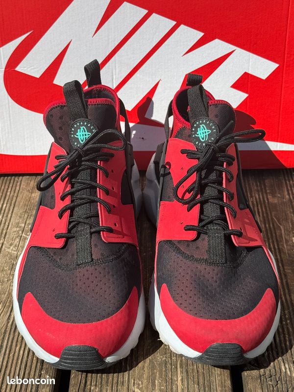 🇺🇸 Neuves Nike Air Huarache Run Ultra gym red black taille FR 49