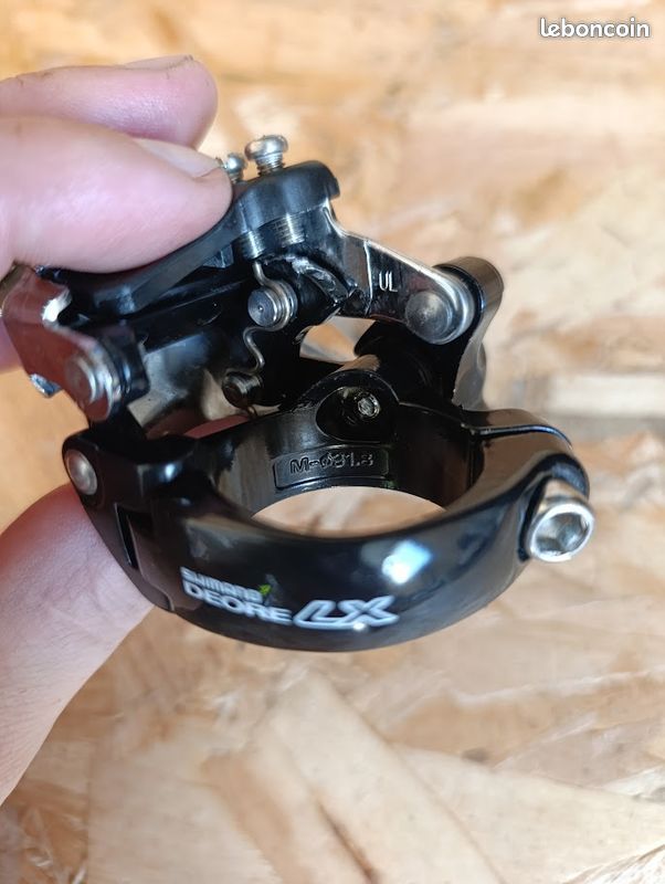 Shimano Retro Parts NIB NOS Deore LX Front Derailleur E-Type Triple FD-M567 BB