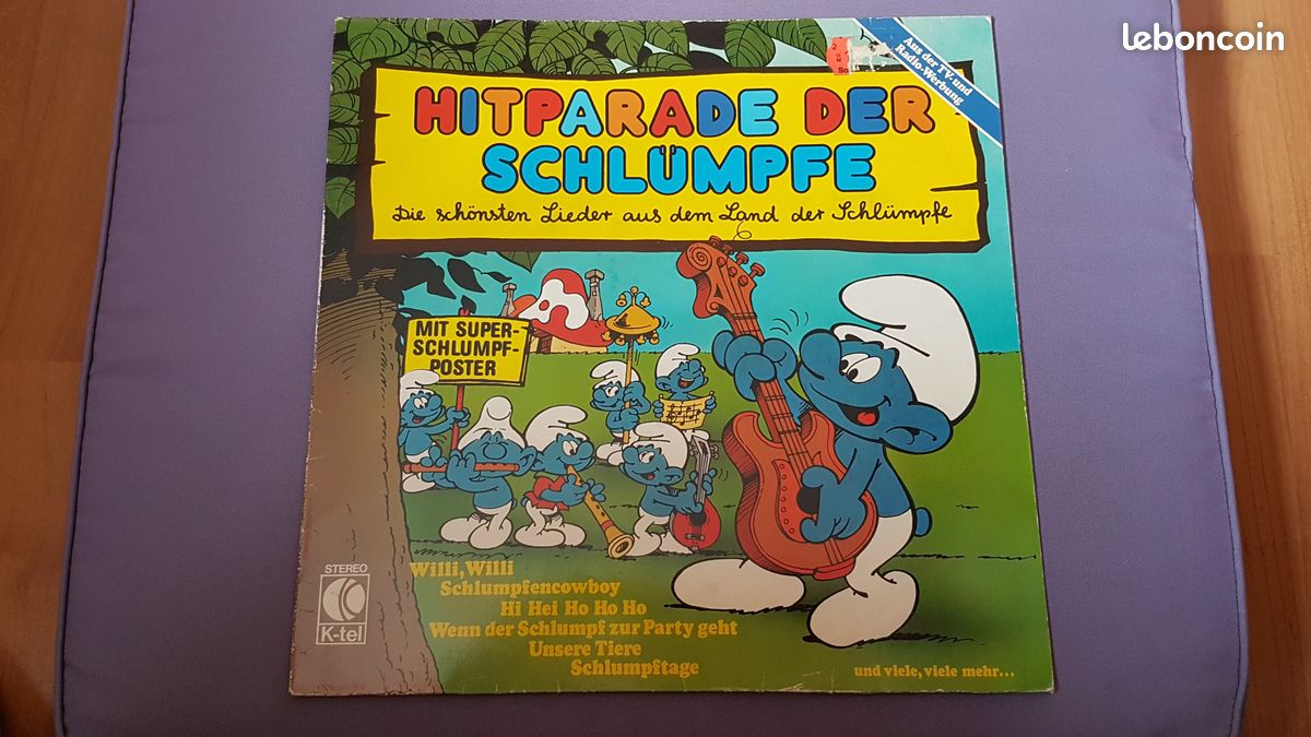 33 t vinyle hitparade der schlumpfe (image 1)