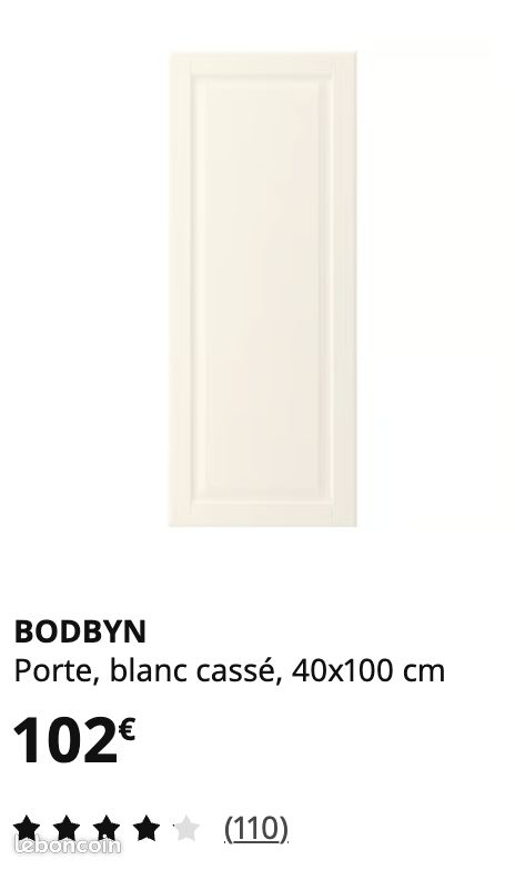 Porte Bodbyn IKEA NEUF (image 1)