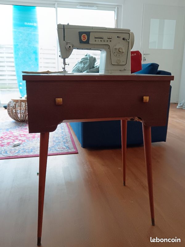 Machine à coudre singer 478 en parfait état de fonctionnement ainsi que son meuble (image 4)
