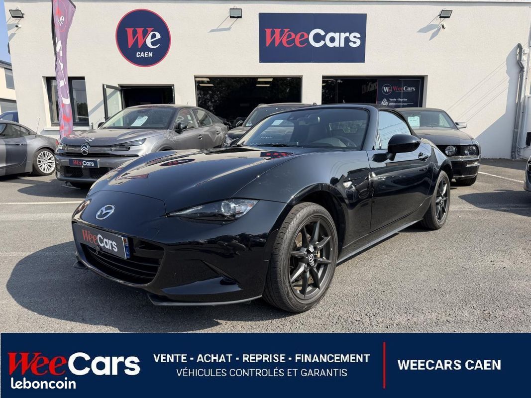 MAZDA MX-5 1.5 Skyactiv-G 131ch ROADSTER TOIT SOUPLE Dynamique - CarPlay - Sièges chauffants (image 1)