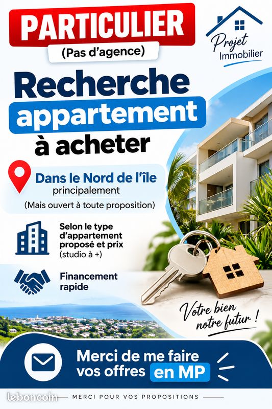 Appartement 1 pièce 30 m² · à Saint-Denis · 30 m² · 60 000 €