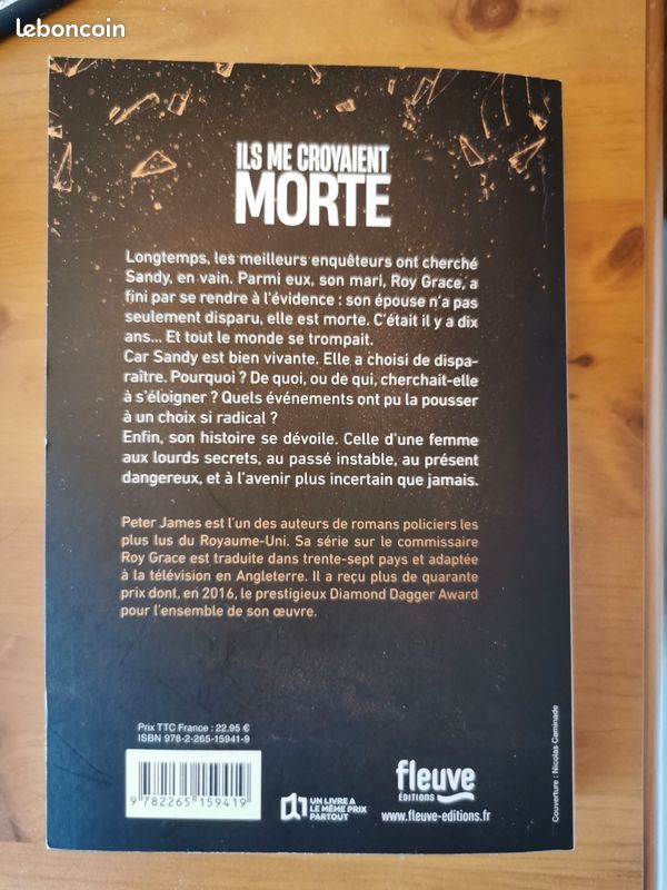 Livre Thriller Peter James (image 2)