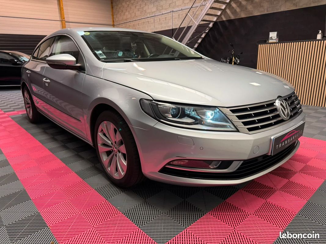 Volkswagen Passat CC 2.0 TDI 150ch BVM6 Business - Entretien à jour - Carplay - Embrayage et distribution Neuf - Radar AV/AR - Sièges électriques (image 6)
