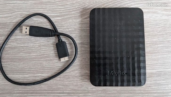 Storite Disque Dur Externe Portable Ultra Fin 2,5" 500Go avec USB 3.0