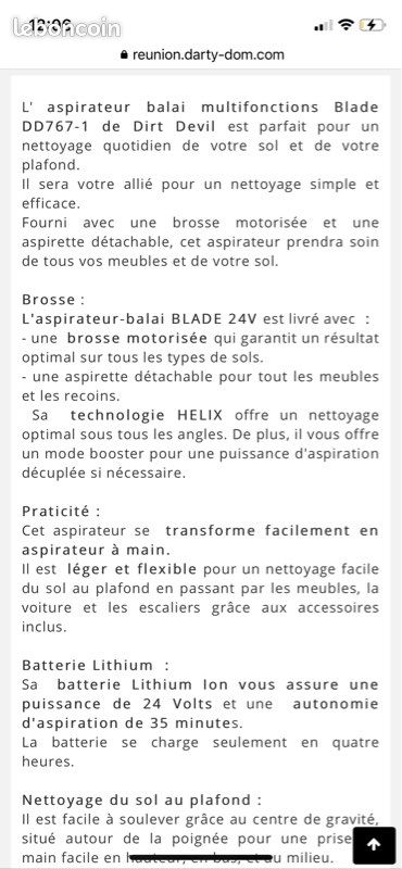 Aspirateur sans fil (image 2)