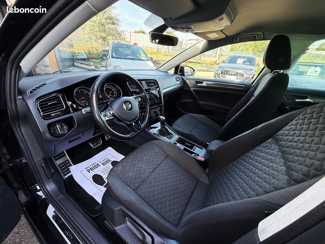 Volkswagen GOLF VII 1.6 TDI 115 CH CONFORTLINE BUSINESS JOIN DSG7 5P*ACC*FRONT ASSIST*CARPLAY*CAMERA (image 11)