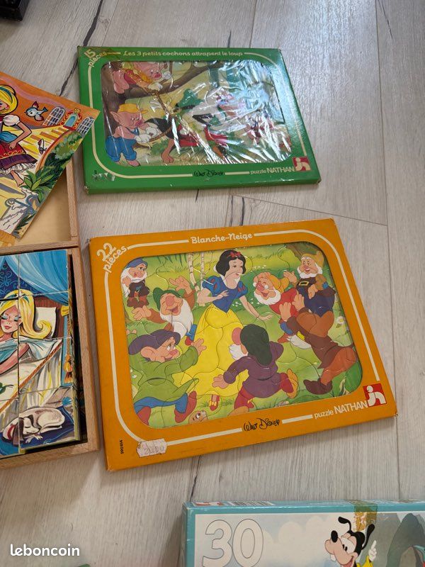 Lot jeux vintage année 80 (image 4)