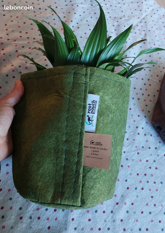 Lot de pot pour plantes en géotextile (image 6)