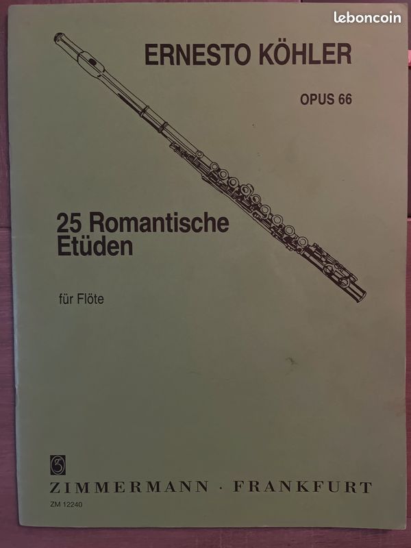 25 études romantiques pour flûte (image 1)