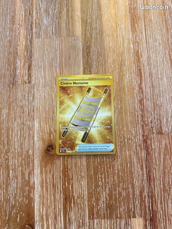 Civire Nocturne 251/191  Gold SSP  Carte Pokmon Rare - Collection