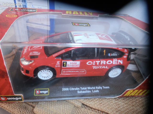 CaDA Citroën C4 WRC 2008 RC échelle 1:20 - Blouge